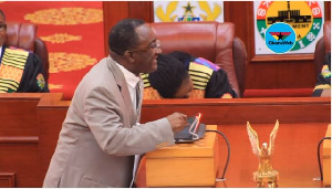 Blows Afriyie Akoto Parliament