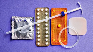 File photo of some contraceptives