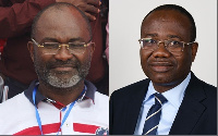 Kennedy Agyapong, Assin Central MP and Kwesi Nyantakyi, former GFA boss