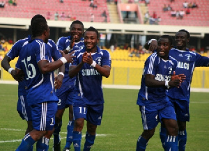 Berekum Chelsea players