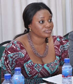 Chairperson of the Electoral Commission, Charlotte Osei