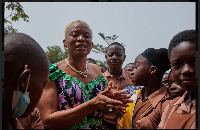 Ghana's leading female Miner, Joan Gyan Cudjoe