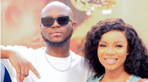 King Promise and Serwaa Amihere