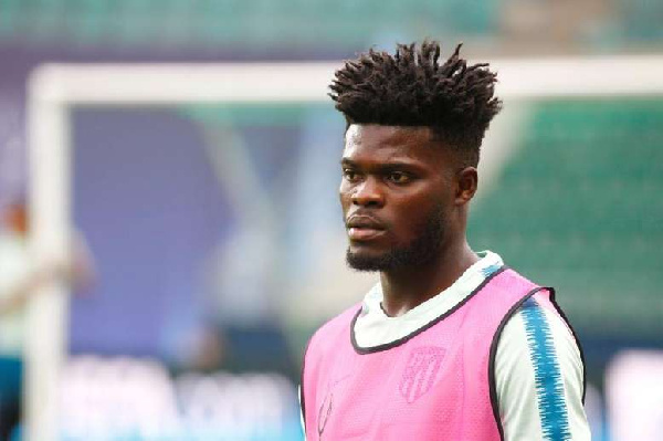 Thomas Partey is yet to join the team