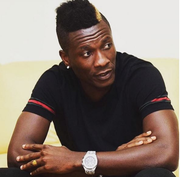 Injured Black Stars captain Asamoah Gyan