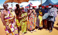 Traditional rulers in the Mo Traditional area