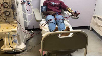 renal patient undergoing dialysis