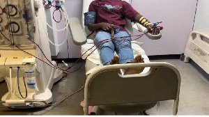 renal patient undergoing dialysis