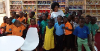 The library is intended to inculcate the habit of reading in children