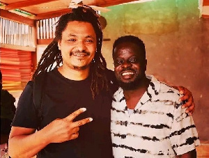 Ghanaian musicians, Dr. Pushkin and Ofori Amponsah