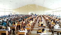 Students in a classroom