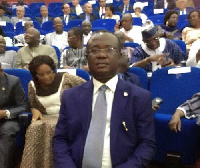 First Deputy Speaker, Hon. Joseph Osei Owusu observing events in Burkina Faso's National Assembly