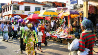 File photo of a market street