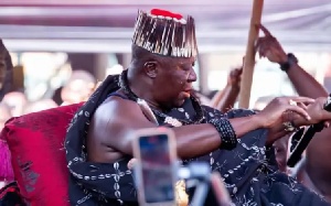 Asantehene At A Funeral.png