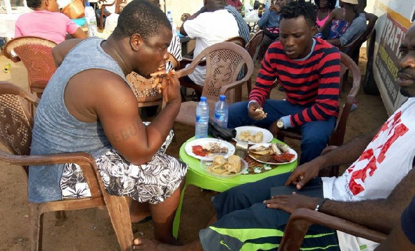 some patrons at the event