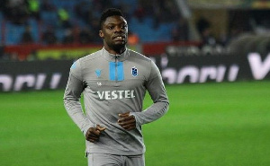 Trabzonspor striker Caleb Ekuban