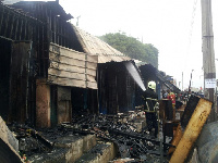 Fire guts portions of Kumasi Central Market