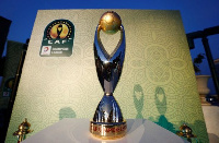 The Confederation Cup trophy