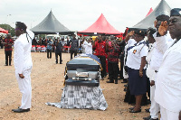 The late actor Nii Odoi Mensah laid to rest