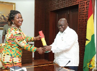 President Akufo-Addo (Right) and Ghana