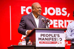 Flagbearer of  NDC, John Dramani Mahama