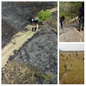 Shai Hills also has vast coastal vegetation areas