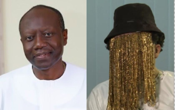 Ken Ofori-Atta and Anas Aremeyaw Anas