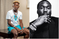 Dancehall singer, Shatta Wale and Meek Mill