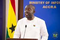 Information Minister, Kojo Oppong Nkrumah