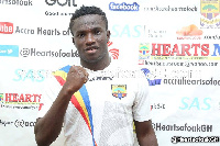 Hearts of Oak defender Christopher Bonney