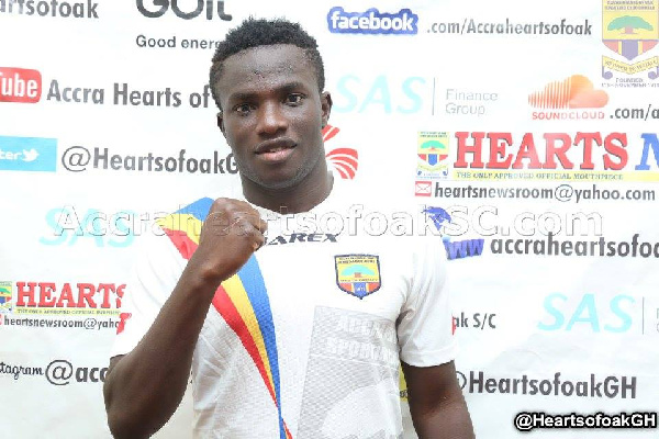 Accra Hearts of Oak defender,Christopher Bonney