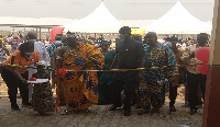 Traditional leaders and others at the inaugural ceremony