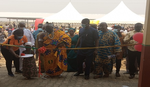 Traditional leaders and others at the inaugural ceremony