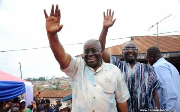 Nana Addo Dankwa Akufo-Addo and Dr. Mahamudu Bawumia