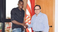 Isaac Cofie has completed his move to Sporting Gijon