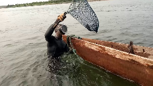 The fisherfolks spoke to GhanaWeb's Eastern Regional Correspondent