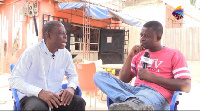 Seth Kofi Anto interacting with SVTV Africa