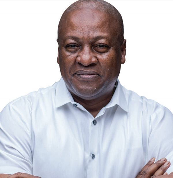 Flagbearer of the NDC, John Dramani Mahama