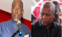 Ekwow Spio-Garbrah and former President  John Mahama