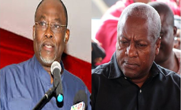 Ekwow Spio-Garbrah and former President  John Mahama