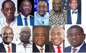 The NPP approved 10 candidates to contest for the party's flagbearer ticket