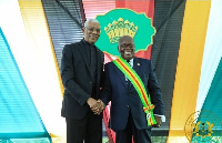 His Excellency David Arthur Granger with President Akufo-Addo