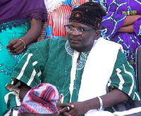 Dagomba Chief of the Tamale Technical University (TaTU), Naa Nurudeen Ibrahim