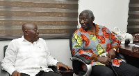 Former President Kufuor and President Akufo-Addo