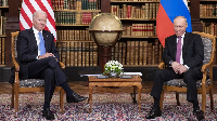 President Biden (left) and Putin meet for Geneva