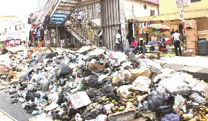 A place in Accra engulfed in filth