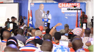 Dr Bawumia addressing NPP manifesto launch