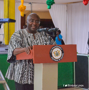 Vice President Dr Mahamudu Bawumia was speaking to senior citizens