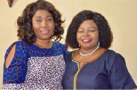 Lady Rev. Dr Abena Tay and Dr Mrs Beatrice Wiafe Addai