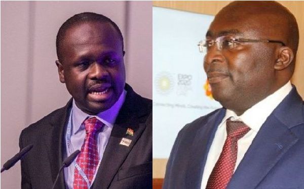 Omane Boamah's comments were replies to Vice President Bawumia's 'social intervention' jab